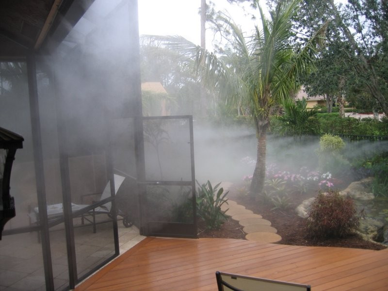 Backyard mist system