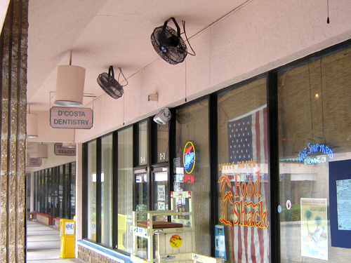 Misting installation