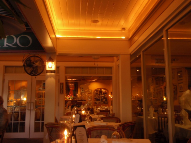 The Bistro lighting