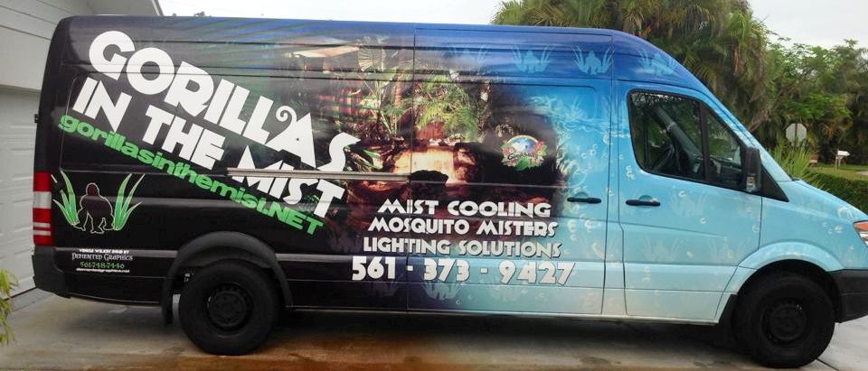 Company wrapped truck